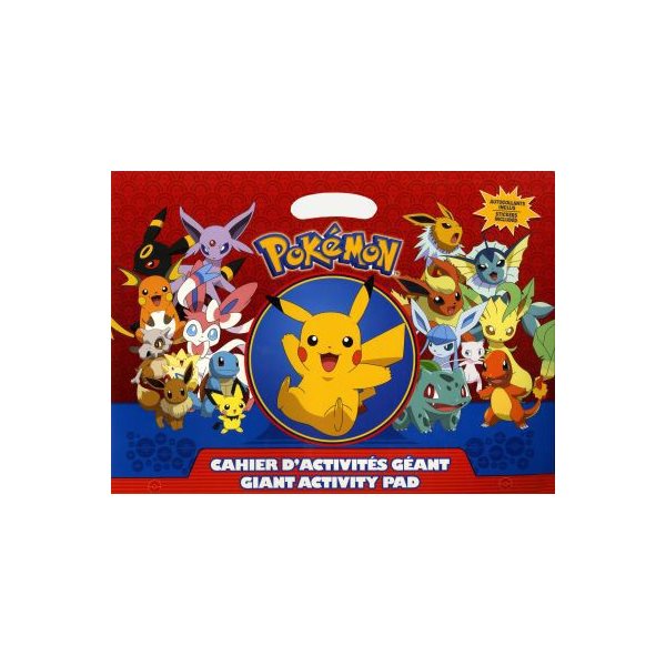 Pokémon - Cahier d'activités géant