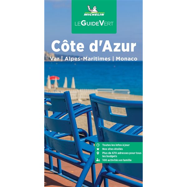 Guide touristique Côte d'Azur : Var, Alpes-Maritimes, Monaco