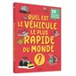 Quel est le véhicule le plus rapide du monde ?