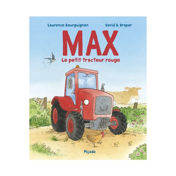Max, le petit tracteur rouge