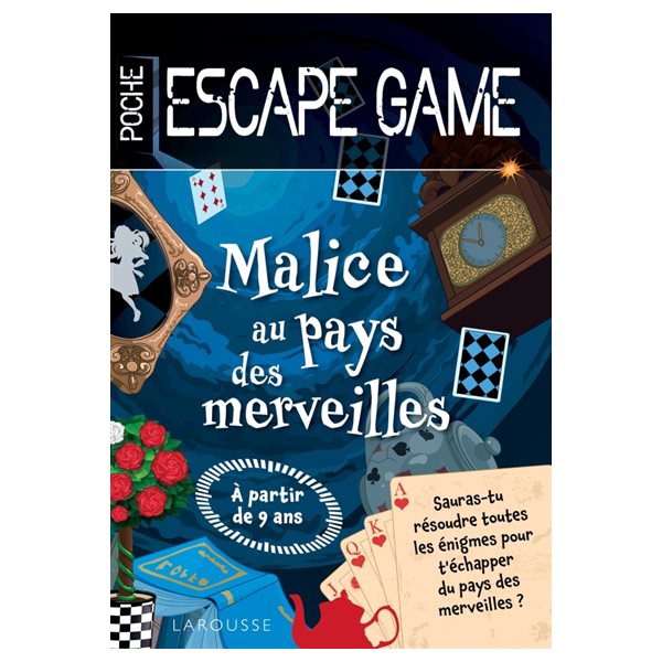 Escape game de poche junior : Malice au pays des Merveilles