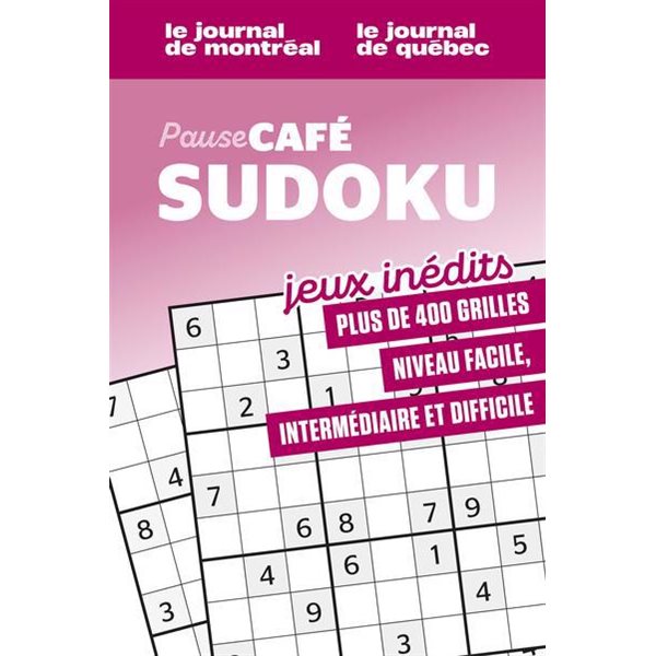 Sudoku - Vol. 2 - Nº 1 : Jeux inédits - Plus de 400 grilles