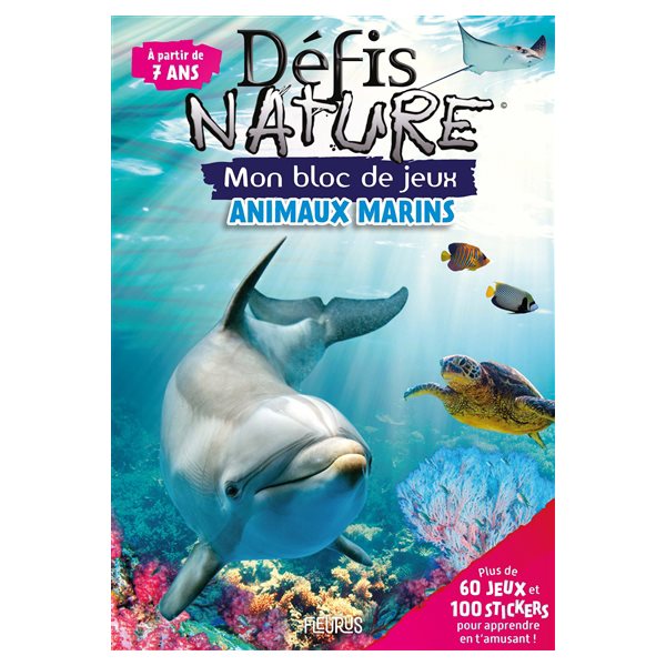 Animaux marins : mon bloc de jeux