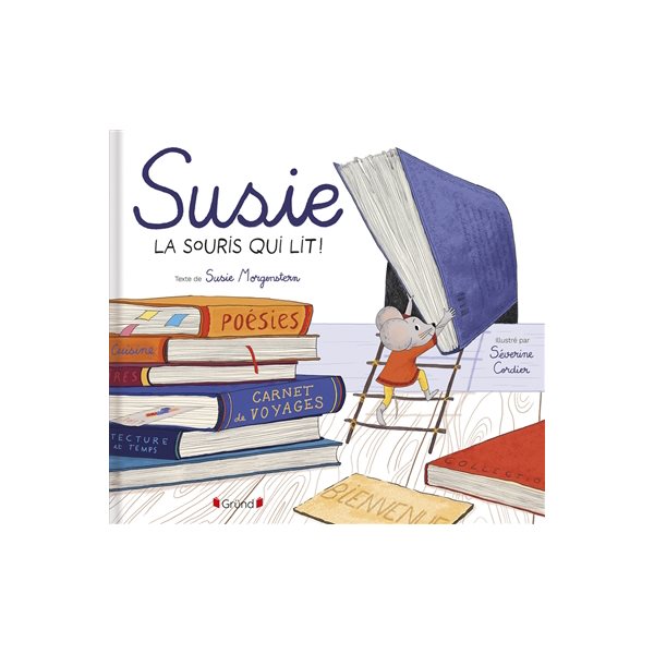 Susie, la souris qui lit