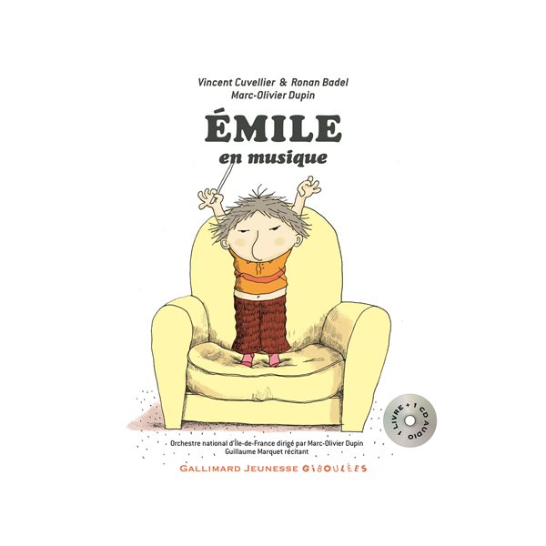 Emile en musique (livre + cd)