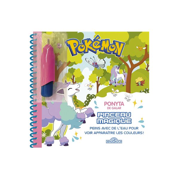Pokémon : Ponyta de Galar : pinceau magique
