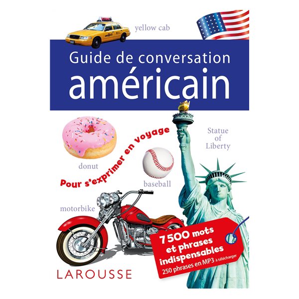 Guide de conversation américain : 7.500 mots et phrases indispensables