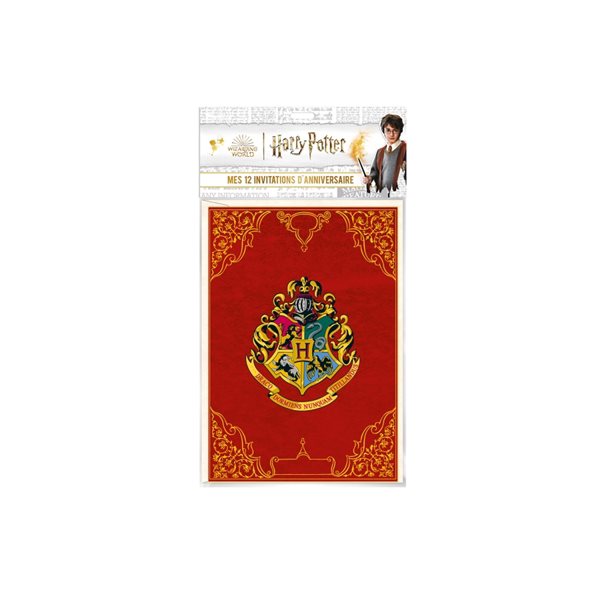 Harry Potter : Mes 12 invitations d'anniversaire