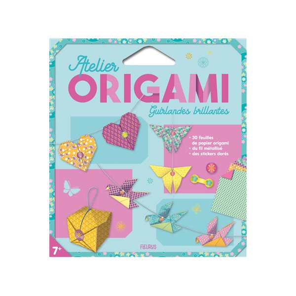 Guirlandes brillantes : atelier origami