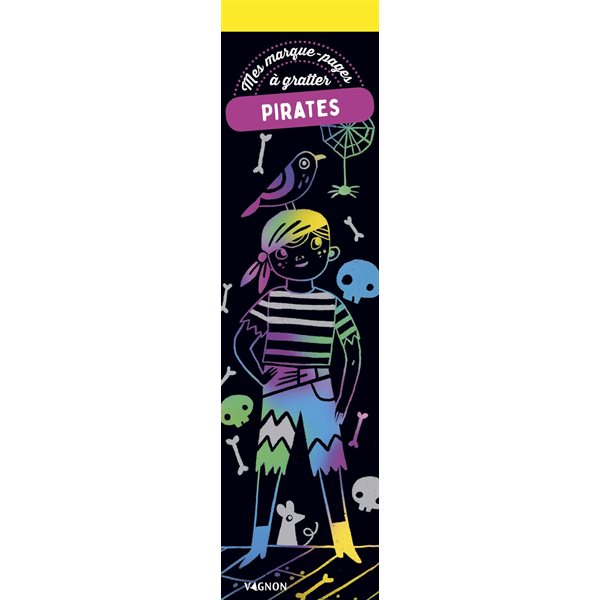 Pirates : mes marque-pages à gratter