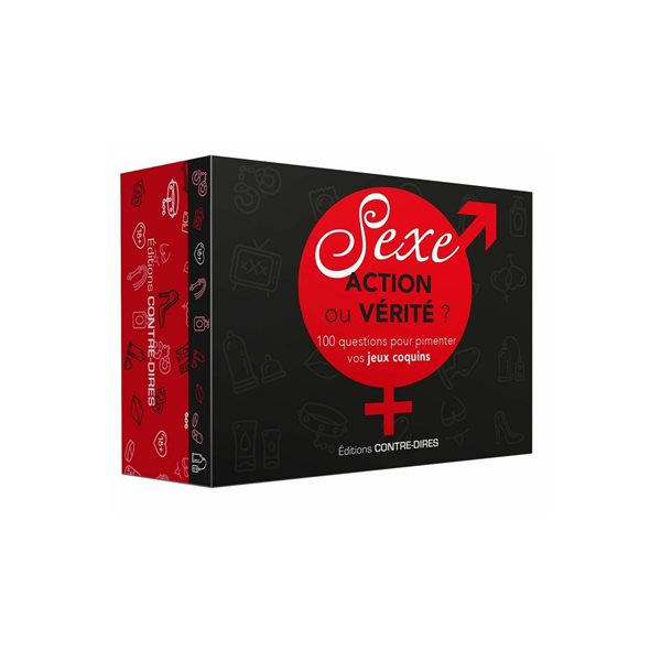 Sexe : action ou vérité ? : 100 questions pour pimenter vos jeux coquins