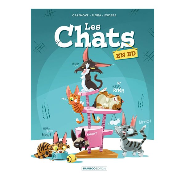 Les chats en BD, Vol. 1