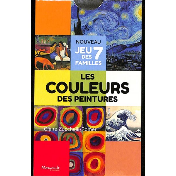 Les couleurs des peintures : jeu des 7 familles