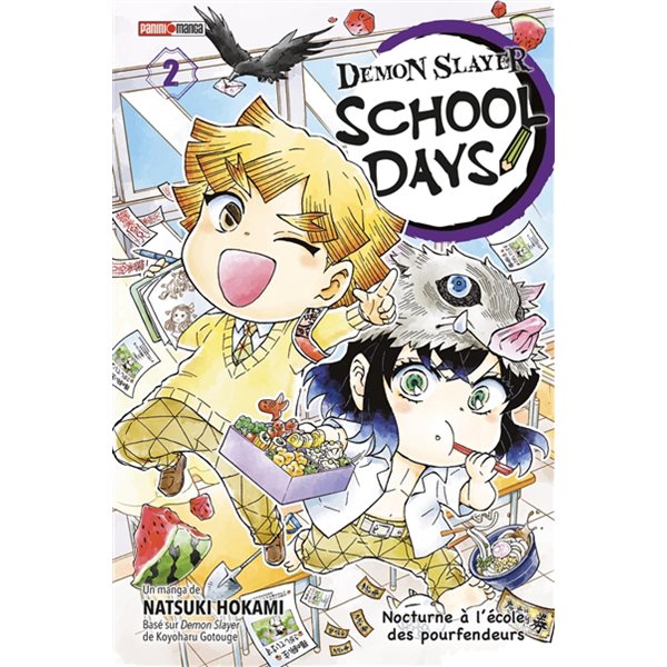 Nocturne à l'école des pourfendeurs, Tome 2, Demon slayer : school days