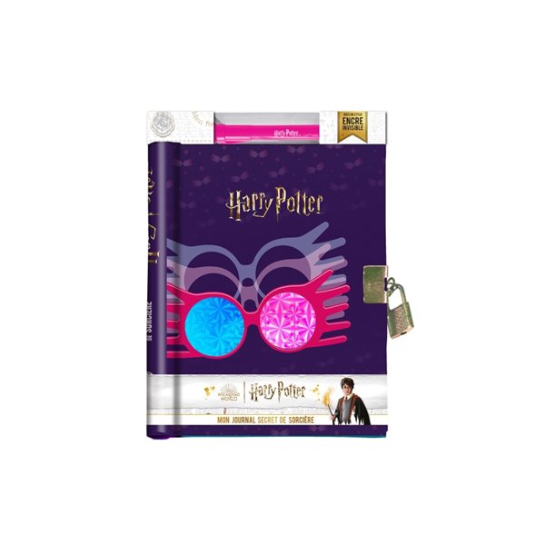 Harry Potter : Mon journal secret de sorcière (avec encre invisible)