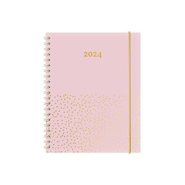 W. Maxwell Kibo Weekly Agenda (2024) - Pink gold