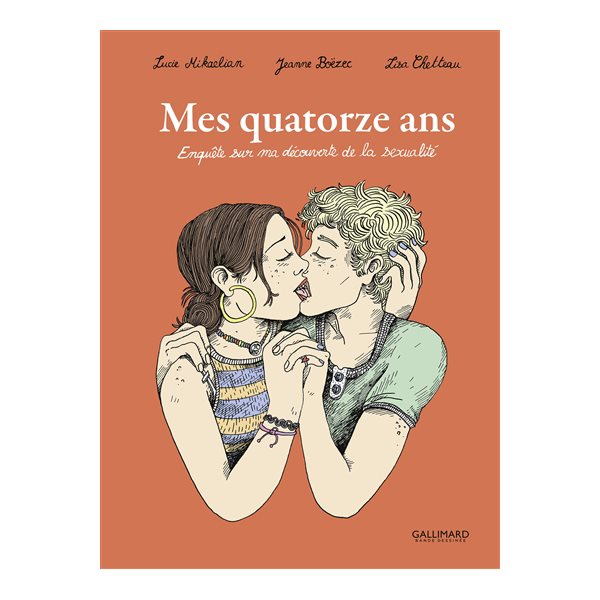 Mes quatorze ans : enquête sur ma découverte de la sexualité, Gallimard bande dessinée