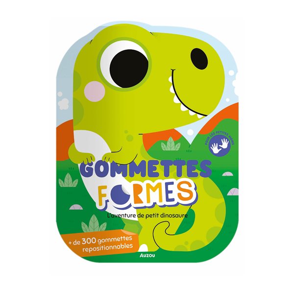 L'aventure de petit dinosaure : gommettes formes