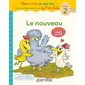 Le nouveau : niveau 2, Cocorico je sais lire !. Mes premières lectures avec les p'tites poules. Version dys