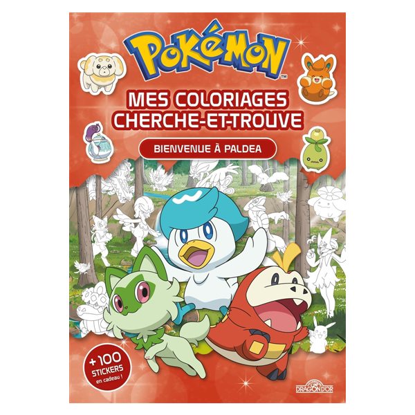 Pokémon : Mes coloriages cherche-et-trouve : Bienvenue à Paldea