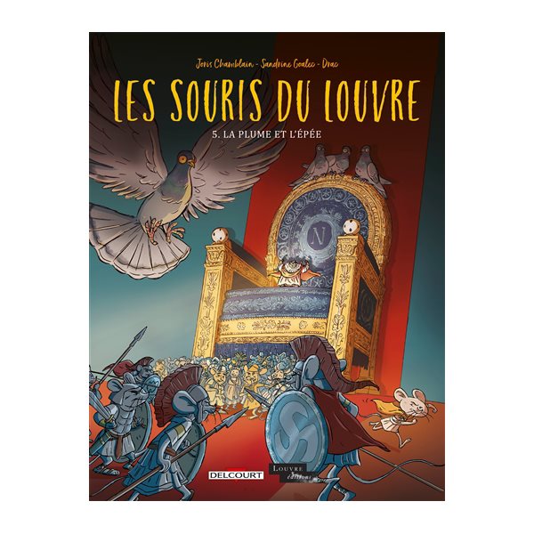 La plume et l'épée, Tome 5, Les souris du Louvre