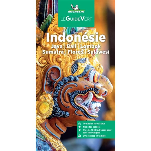 Guide touristique Indonésie : Java, Bali, Lombok, Sumatra, Flores, Sulawesi
