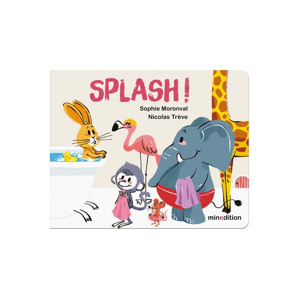 Splash !, Un livre à volets Minedition