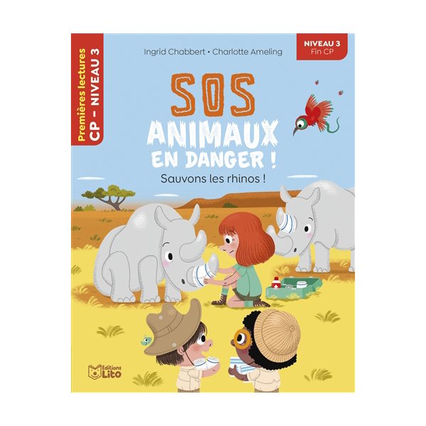 Sauvons les rhinos !, Tome 28, SOS animaux en danger !
