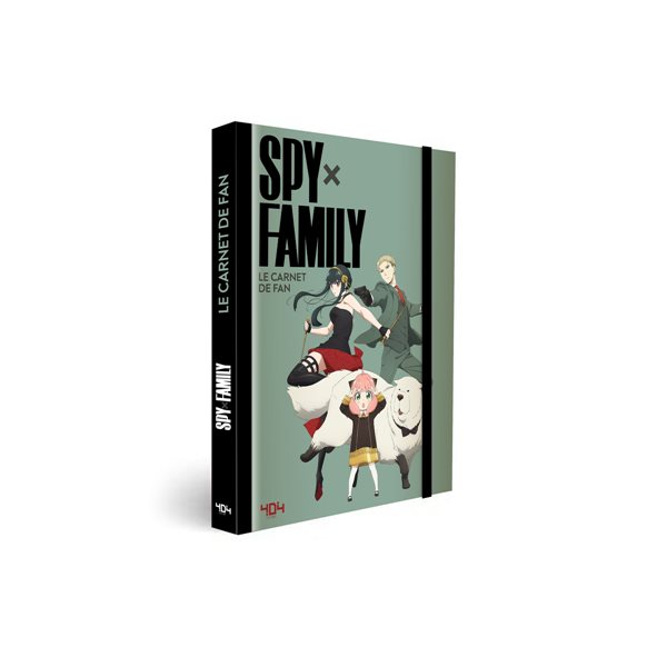 Ton carnet Spy x Family Carnet à remplir