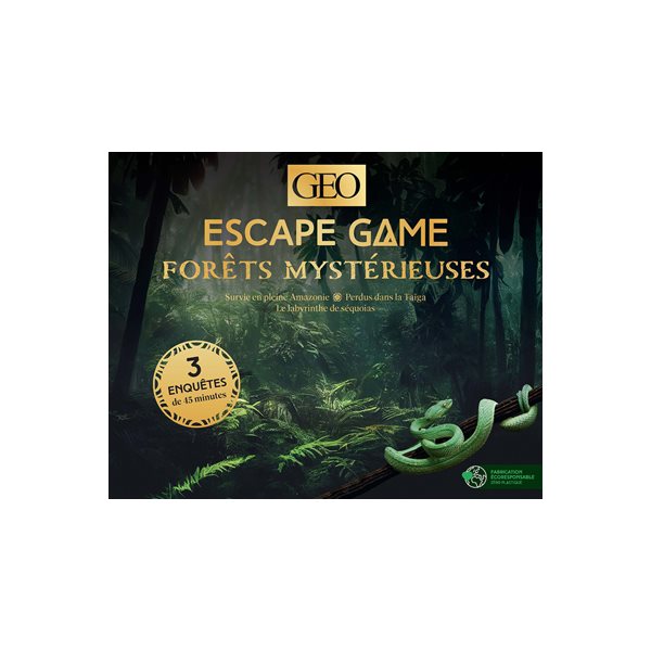 Escape Game GEO : Forêts Mystérieuses