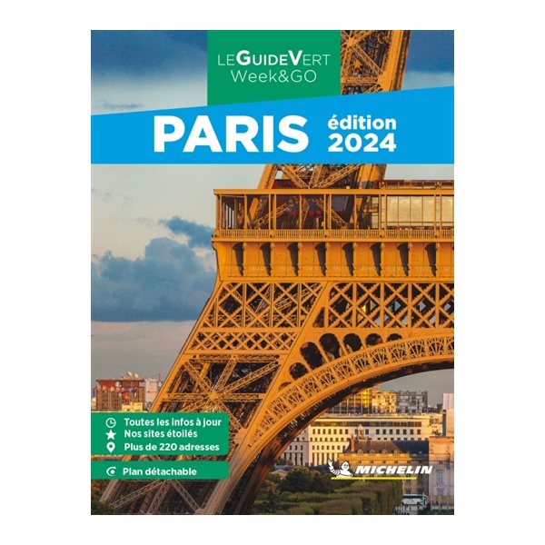 Guide touristique Week&GO Paris 2024