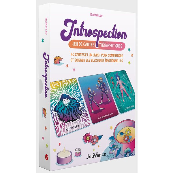 Introspection : jeu de cartes thérapeutiques : 40 cartes et un livret pour comprendre et soigner ses blessures émotionnelles