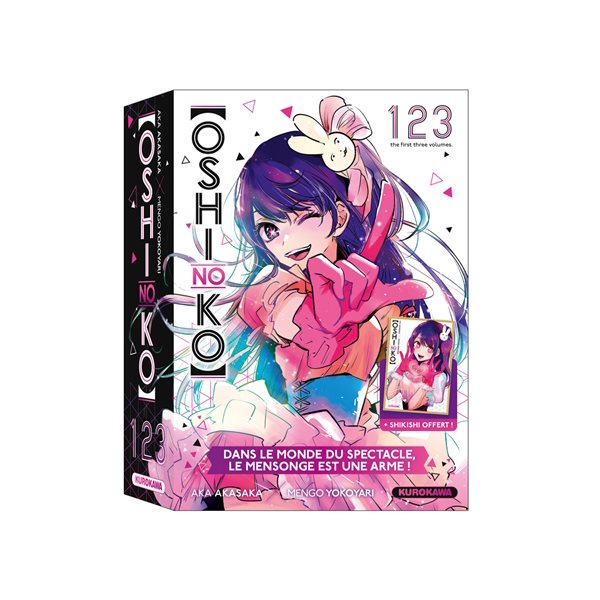 Coffret Oshi no Ko : tomes 1, 2, 3