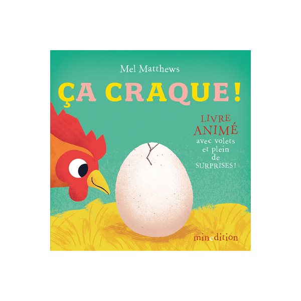 Ca craque !, Un livre cartonné Minedition