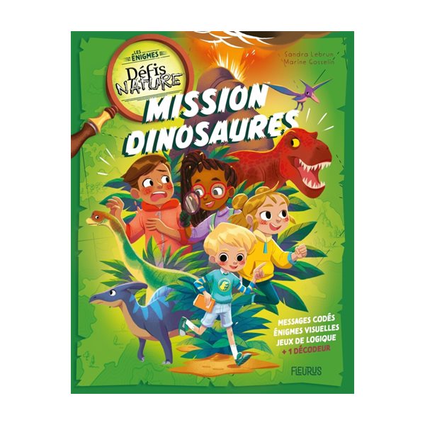 Mission dinosaures, Défis nature. Les énigmes