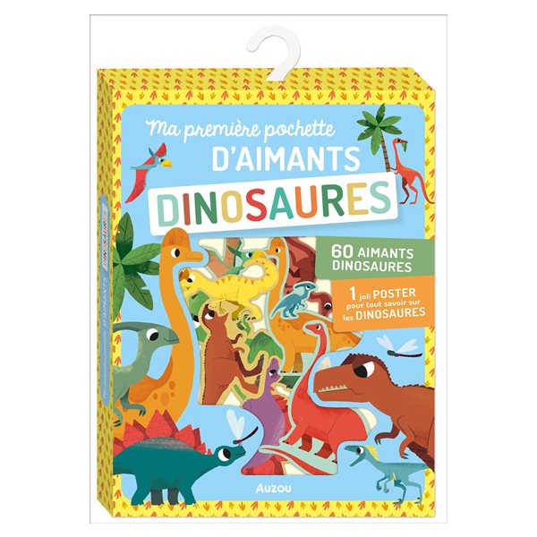 Dinosaures : ma première pochette d'aimants