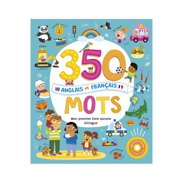 350 mots anglais français, Mon livre sonore bilingue