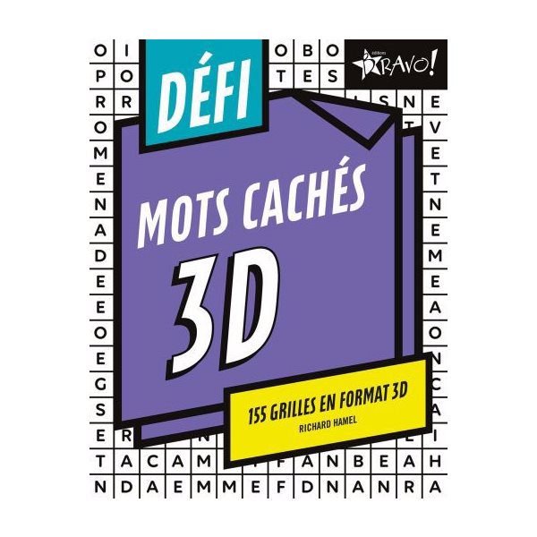 Defi - Mots cachés 3D : 155 grilles en format 3D