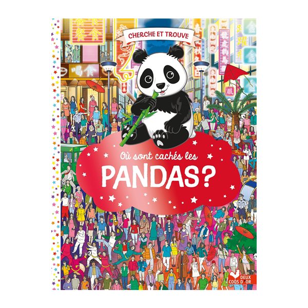 Où sont cachés les pandas ?, Cherche et trouve