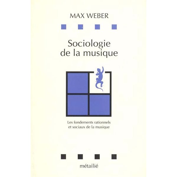 Sociologie de la musique : les fondements rationnels et sociaux de la musique, Leçons de choses