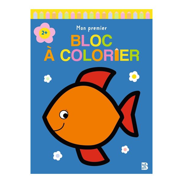 Mon premier bloc à colorier : Poisson