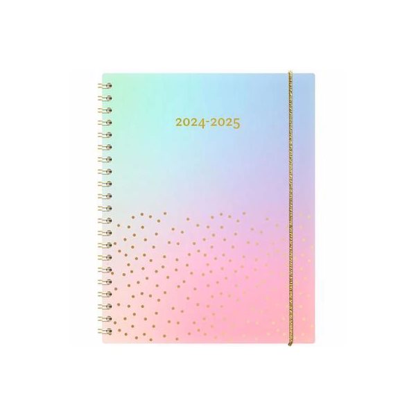 W. Maxwell Kibo-E 2024-2025 Academic Agenda - Gold Rainbow