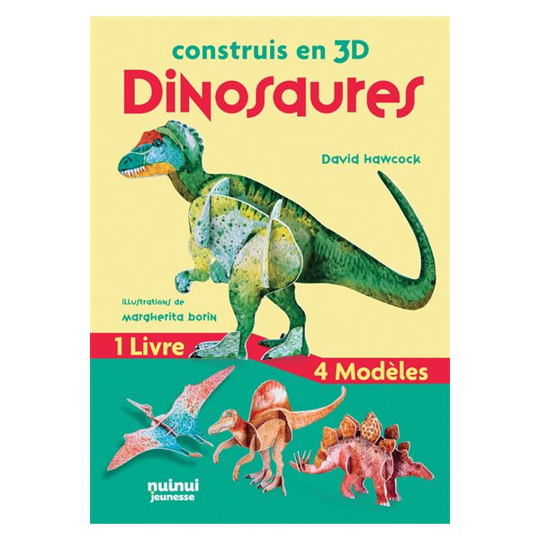 Construis en 3D : Dinosaures NE