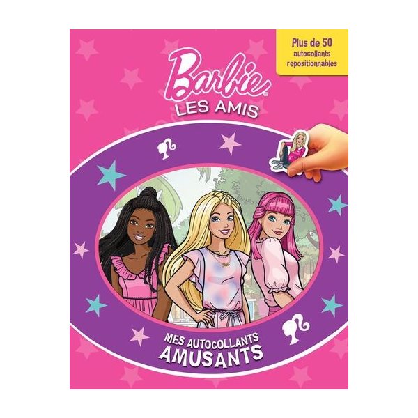 Barbie les amis mes autocollants amusants