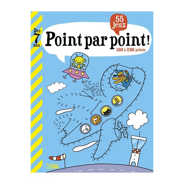 Point par point ! : 55 jeux, 100 à 200 points : dès 7 ans, Mon grand livre de jeux