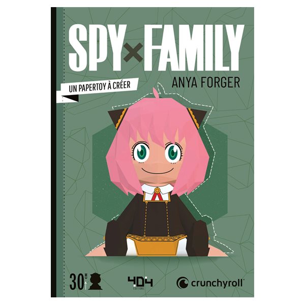Spy x Family Anya : un papertoy à créer