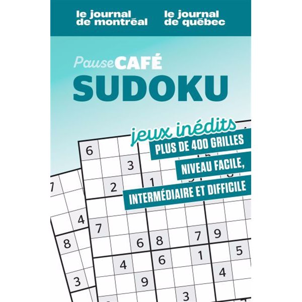 Pause café Sudoku, Vol.3 No.1, Pause café