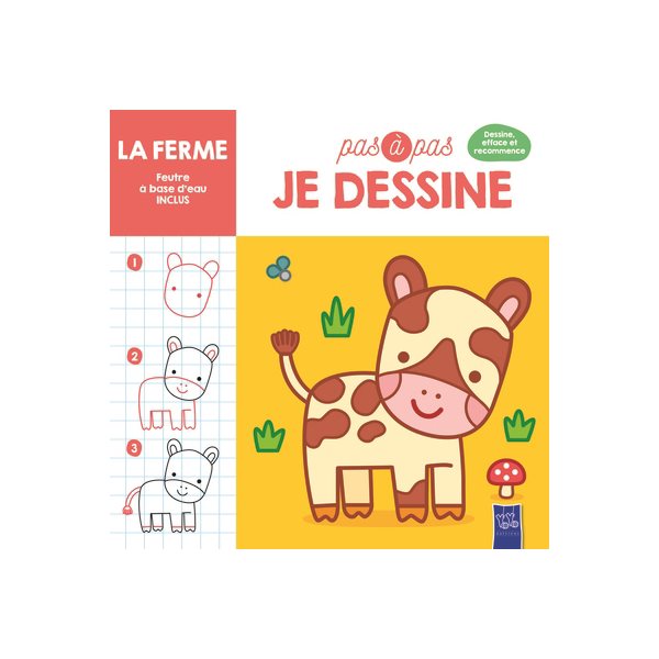 La ferme, Pas à pas, je dessine