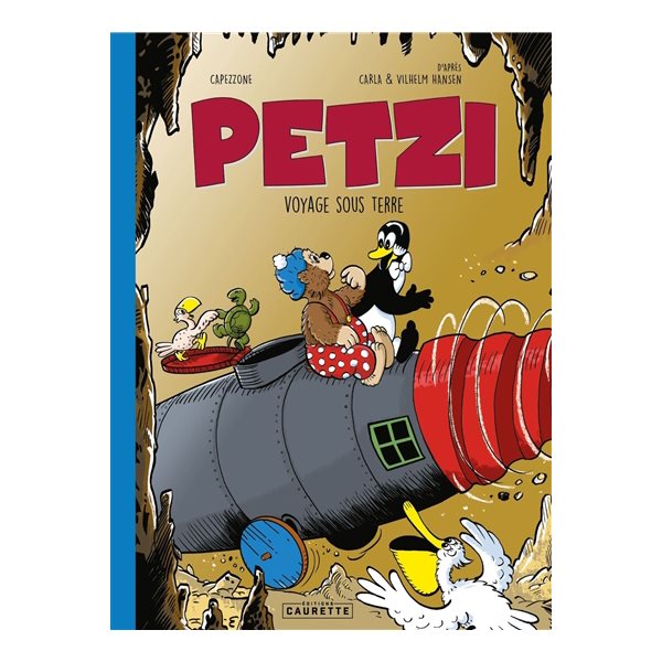 Petzi voyage sous terre, Petzi