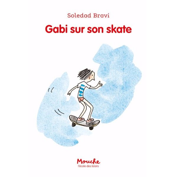 Gabi sur son skate